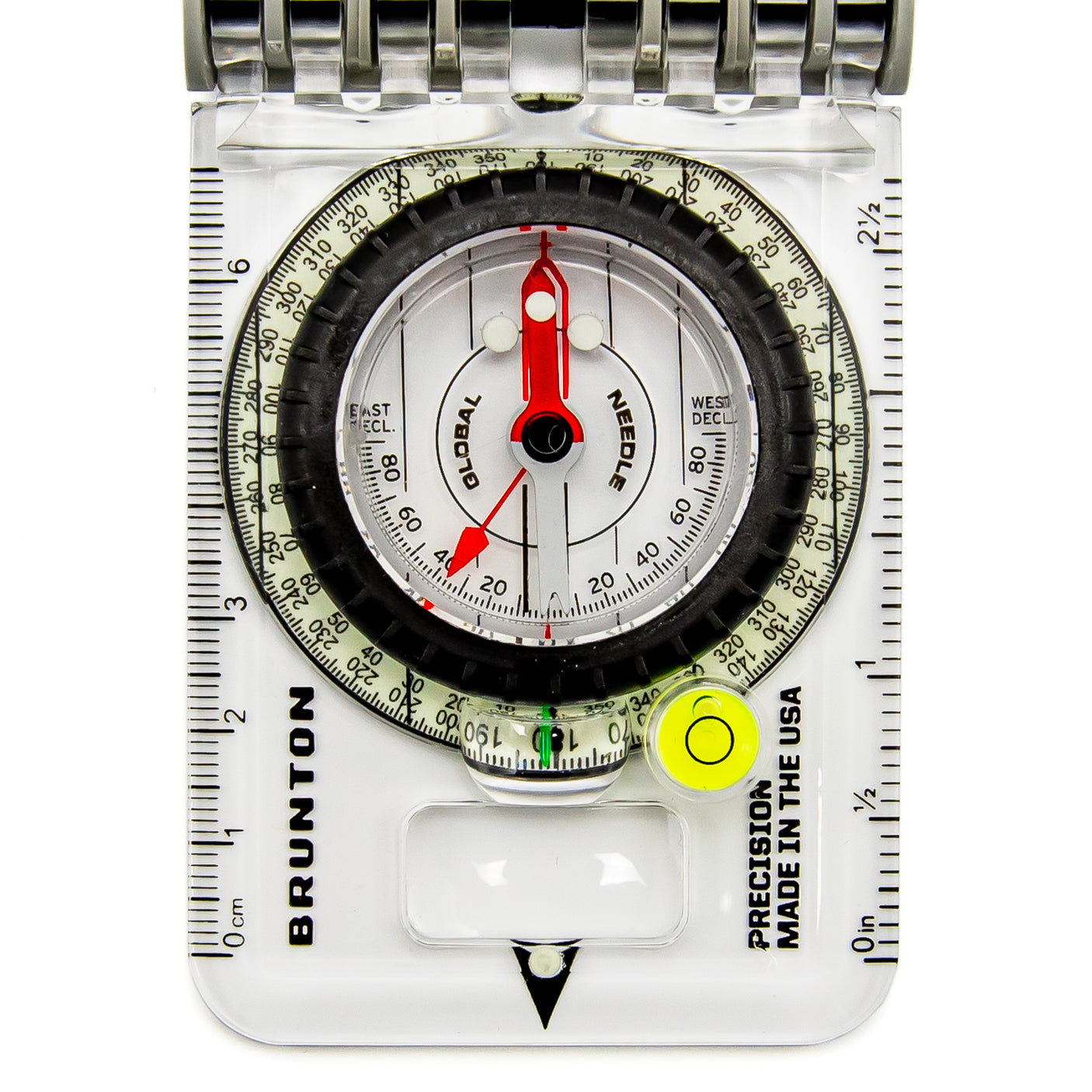 Brunton TruArc 20 Luminous Compass on a neutral background.