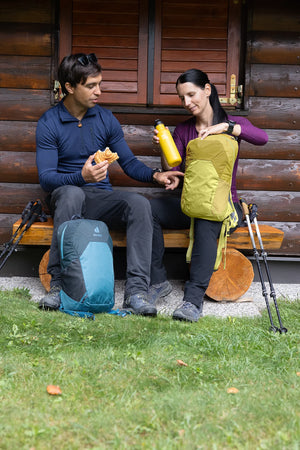 deuter Speed Lite 21 backpack shown outdoors.