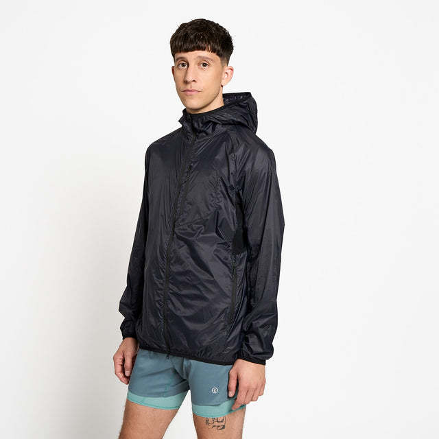 Ciele Athletics M VNTJacket men's running jacket in Shadowcast worn by a man on a neutral background.