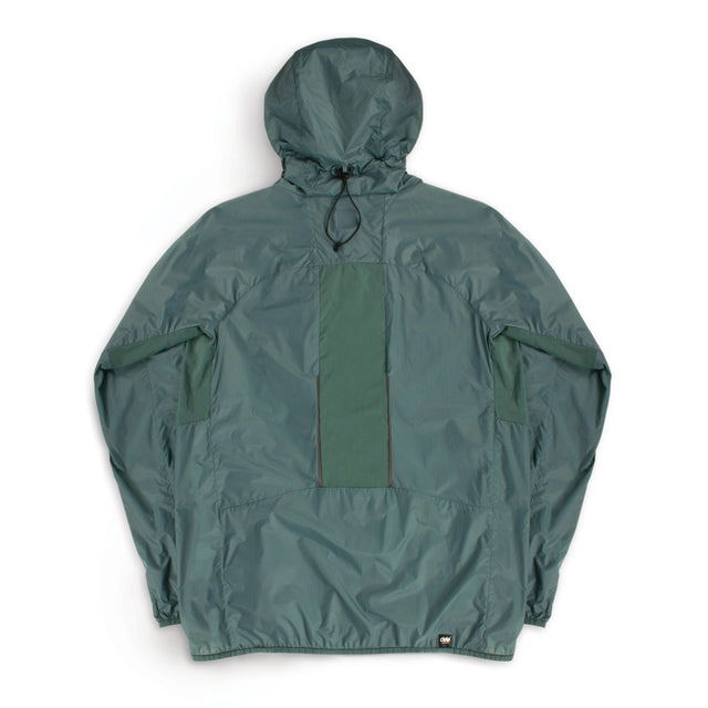 Ciele Athletics M VNTJacket men's running jacket in Silver Pine on a neutral background.