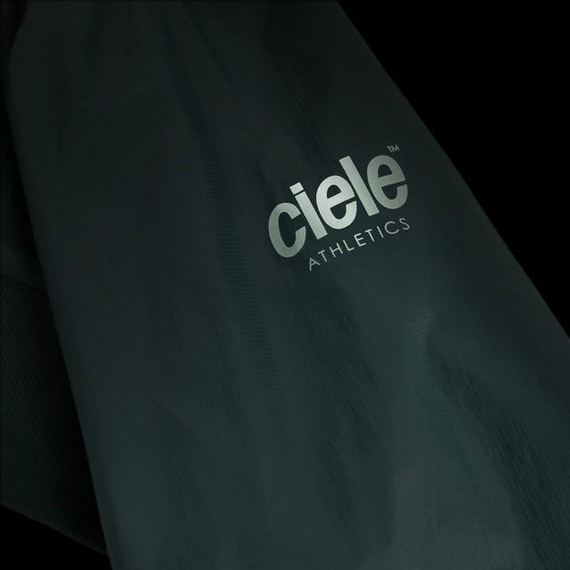 Ciele Athletics M VNTJacket men's running jacket in Silver Pine on a neutral background.