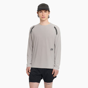 Ciele Athletics GOCap - Nite Rite in Shadowcast worn by a person on a white background.