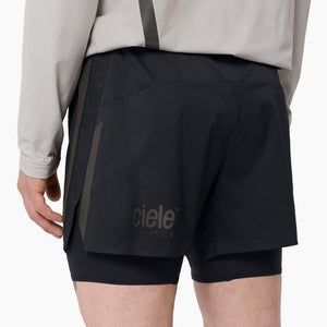 Ciele Athletics Men's DLYShort 5" Nite Rite Running Short in Shadowcast.