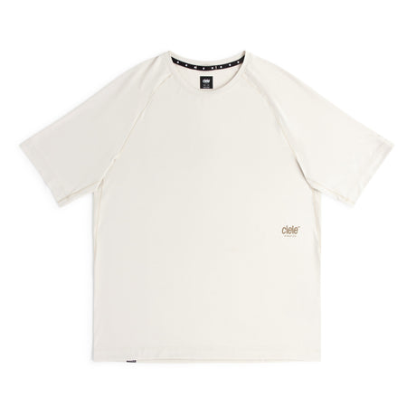 Ciele Athletics men's DLYTshirt Running Shirt in Rainy Day with a logo on a white background