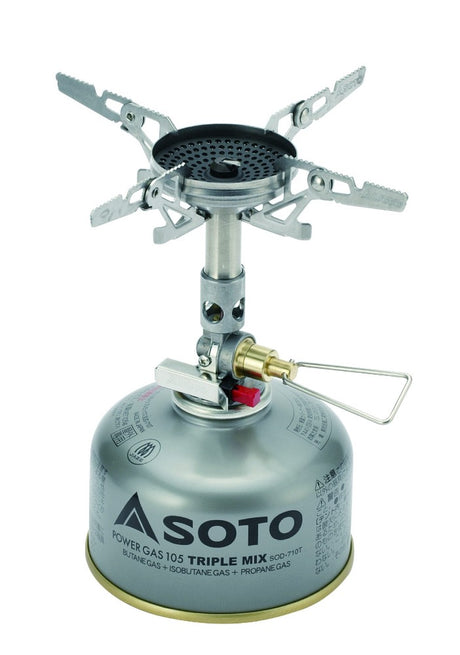 SOTO Outdoors WindMaster Stove with 4Flex is the perfect lightweight camp stove.