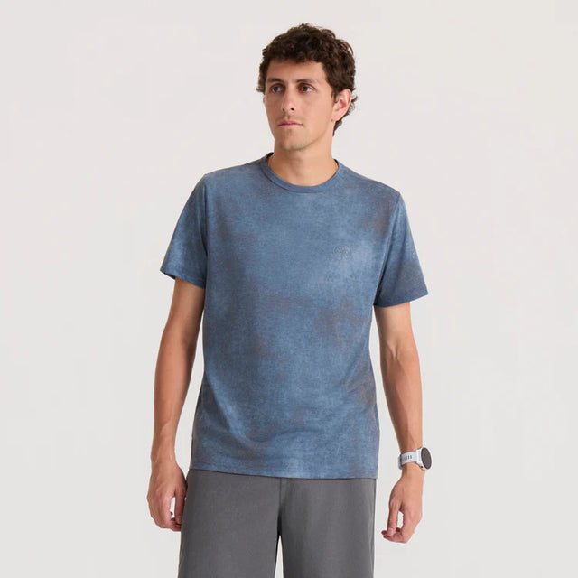 Mathis Active Allover Short Sleeve Tee