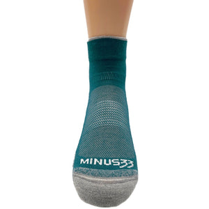 Minus33 Mountain Heritage merino wool socks are made in the USA.