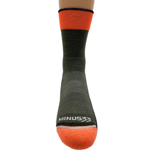 Minus33 Mountain Heritage merino wool socks are made in the USA.