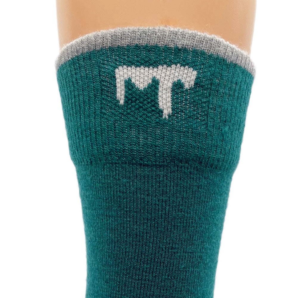 Minus33 Mountain Heritage merino wool socks are made in the USA.