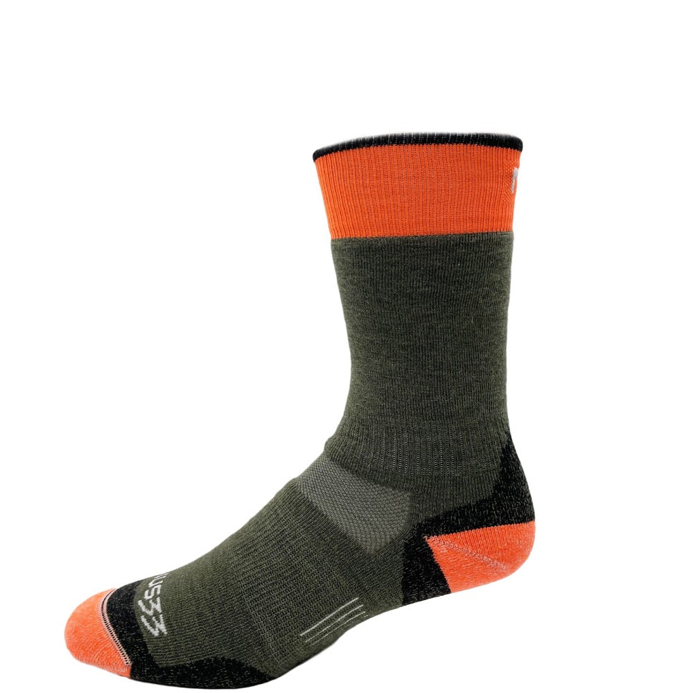 Minus33 Mountain Heritage merino wool socks are made in the USA.