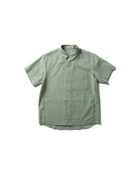 Snow Peak Breathable Quick Dry Shirt Short Sleeve – Evergreen