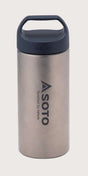 SOTO Titanium Bottle 300ml, ultralight bottle on a neutral background.