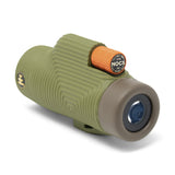 Nocs Provisions Zoom Tube 8x32 Monocular in Juniper II on a neutral background at an angle.