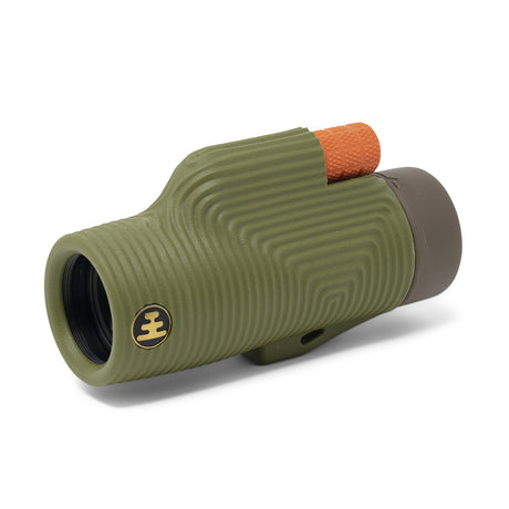 Nocs Provisions Zoom Tube 8x32 Monocular in Juniper II on a neutral background.