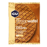 Gu Energy Stroopwafel energy waffle in Salty's Caramel on a transparent background.