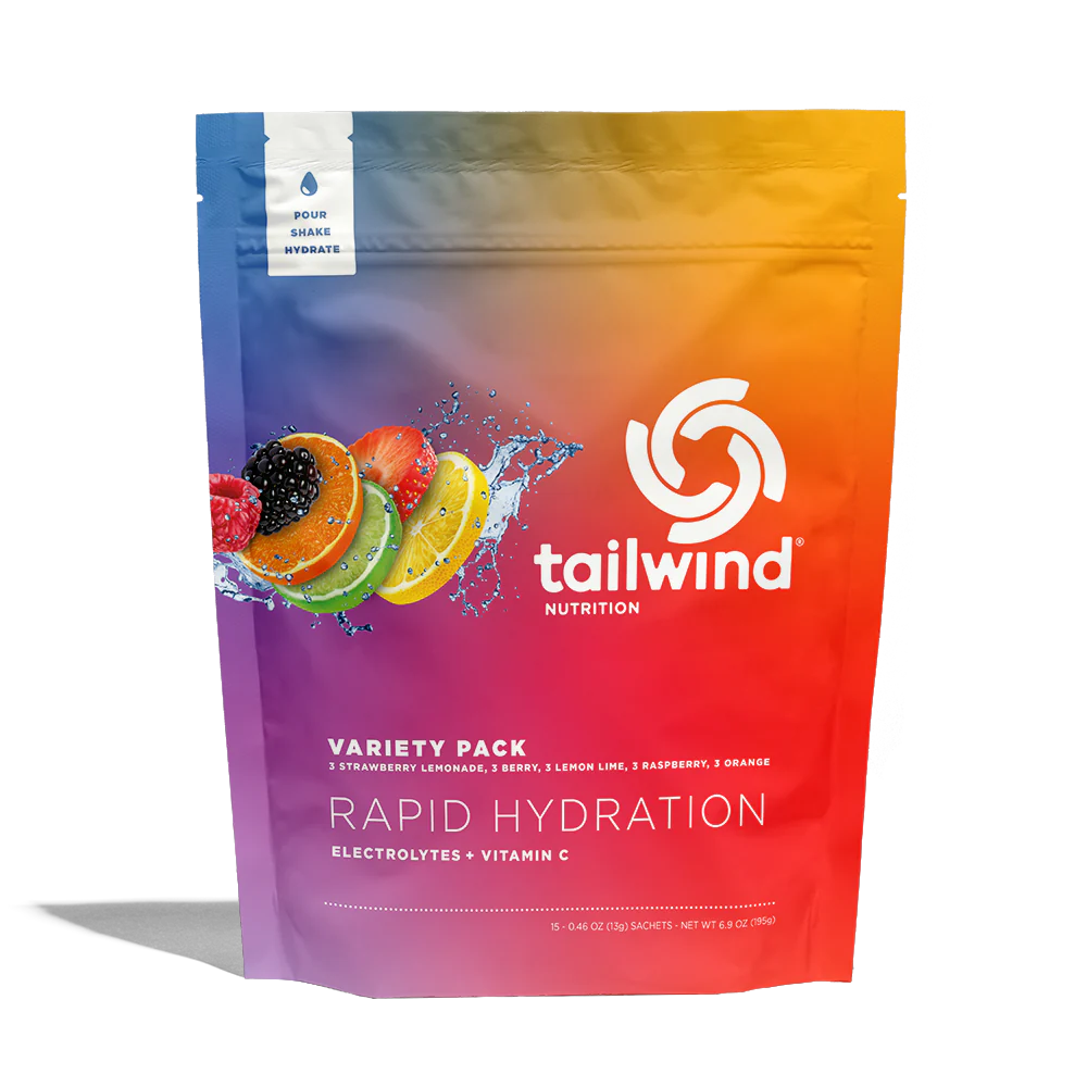 Tailwind Nutrition Rapid Hydration Variety Pack.