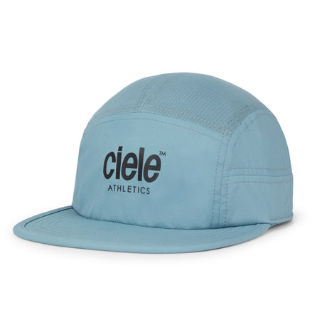 Ciele Athletics GOCap Classic - Athletics Chambray blue running cap with 'ciele Athletics' logo on a white background