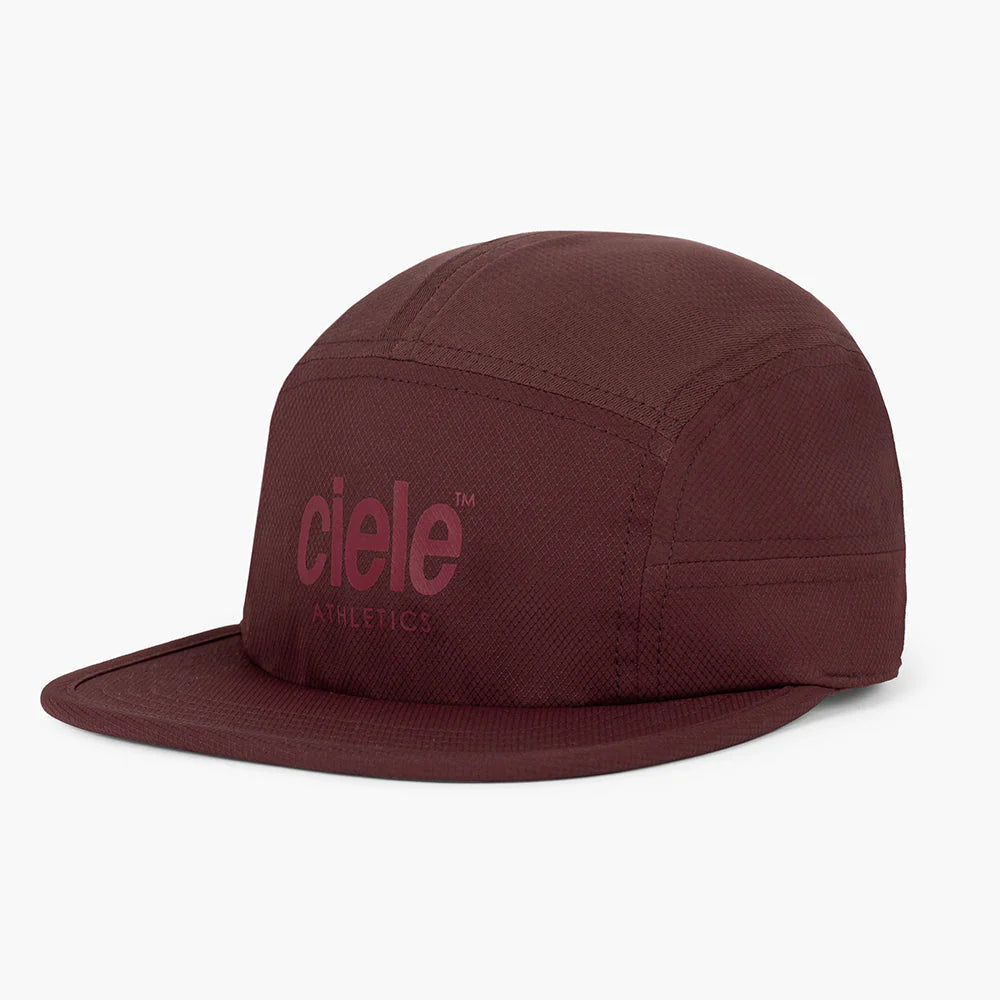 ciele athletics GOCap Classic - Athletics in Dark Wine Red with 'ciele Athletics' logo on a white background