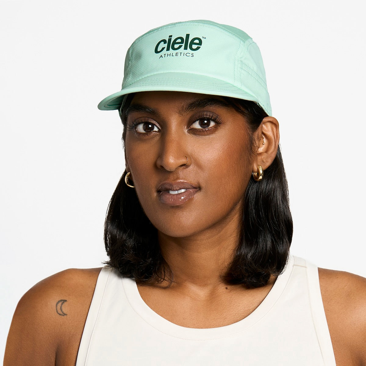 ciele athletics GOCap Classic - Athletics running hat in Dusty Turquoise on a neutral background.