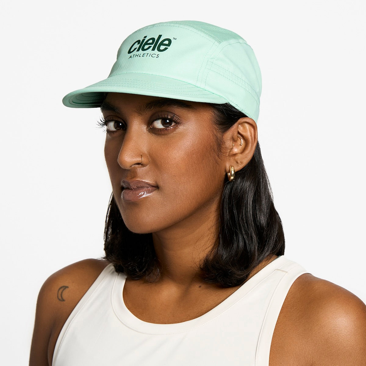 ciele athletics GOCap Classic - Athletics running hat in Dusty Turquoise on a neutral background.
