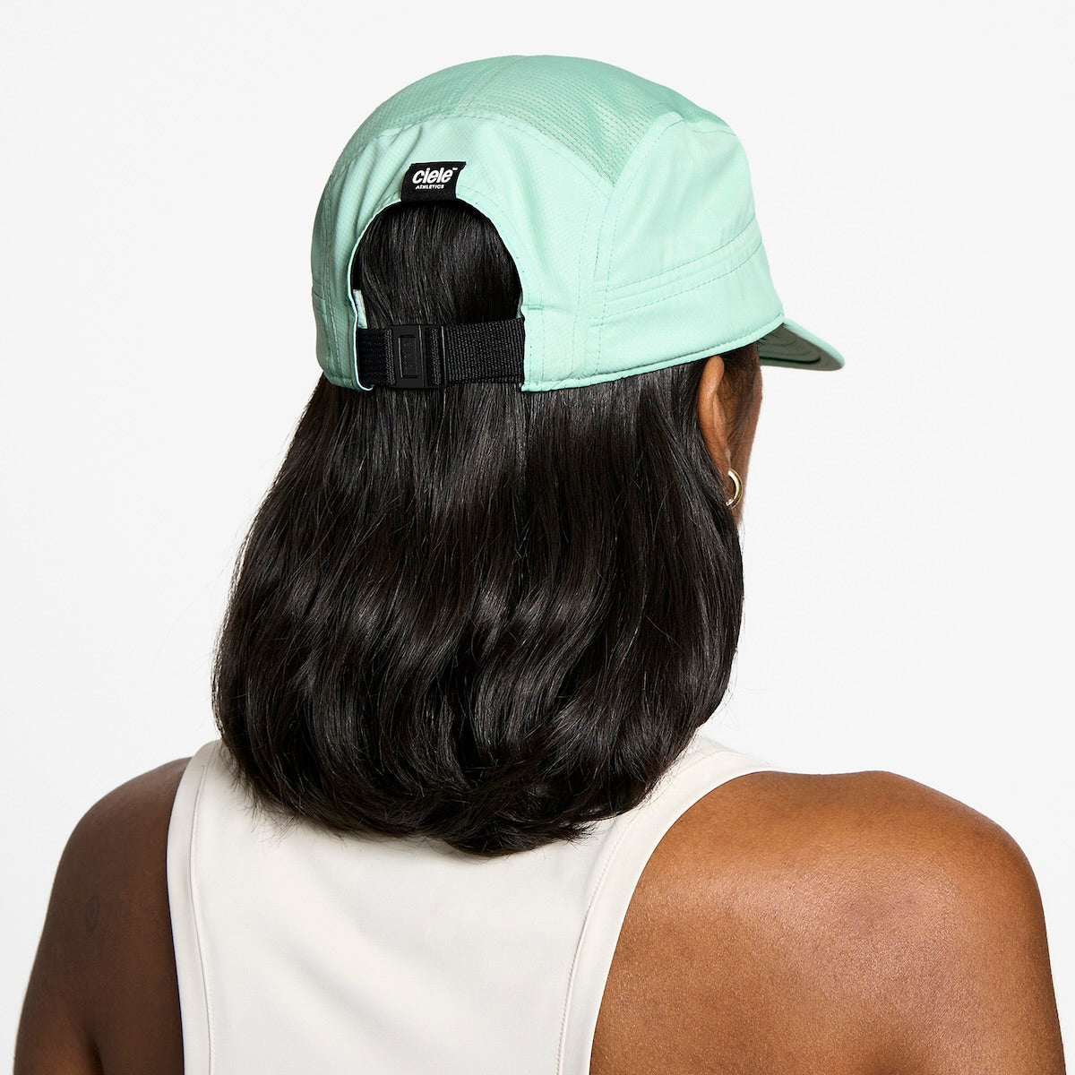 ciele athletics GOCap Classic - Athletics running hat in Dusty Turquoise on a neutral background.