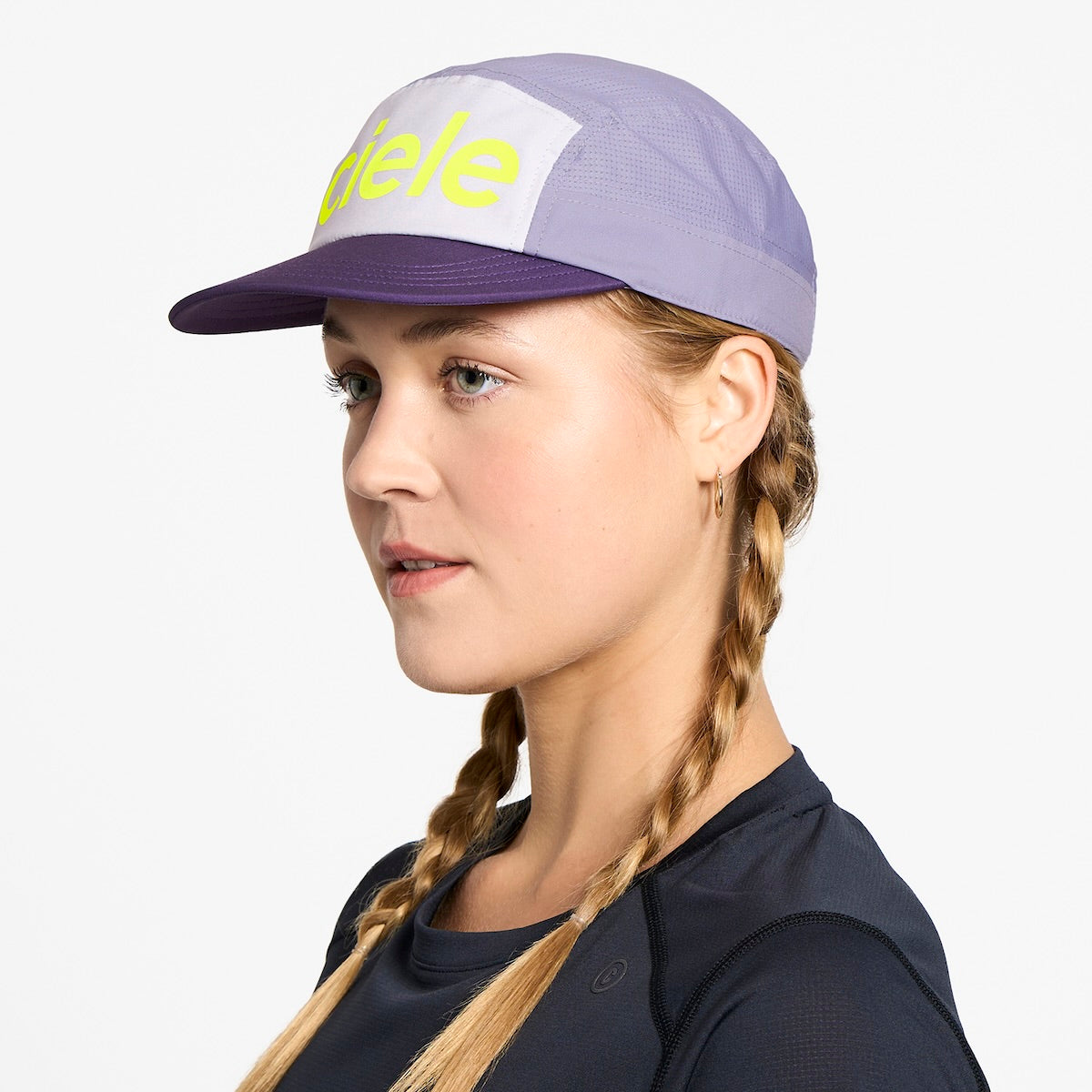 ciele athletics GOCap Comp - Century in Misty Lilac/Light Grape on a neutral background.