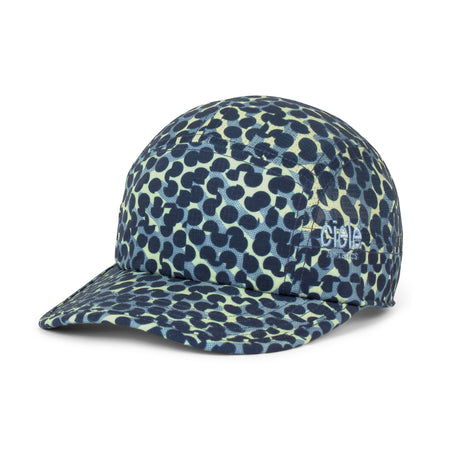 Ciele Athetlics GOCap SC Field - All Over Dotra running hat in Deep Space with visible brand logo on a white background