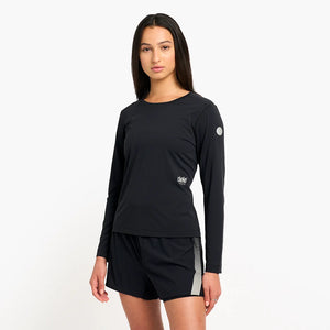 Women's DLY Long Sleeve Running Shirt - Nite Rite