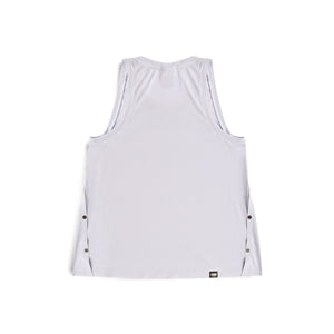 Ciele Athletics W FSTSinglet women's running tank top in Misty Lilac on a neutral background.