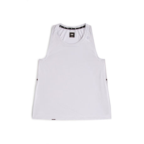 Ciele Athletics W FSTSinglet women's running tank top in Misty Lilac on a neutral background.