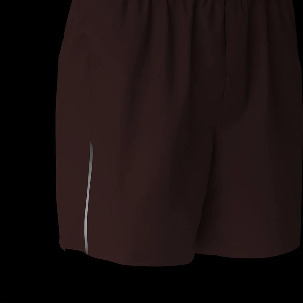 Ciele Athletics M DLYShort 7" Linerless in Alero from the front on a dark background.