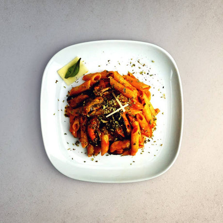 La Narval from Don Gastronom Galician Mussels in Spanish Escabeche Sauce in a pasta dish.