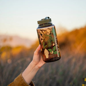 Alpine Forest, 32oz Nalgene Water Bottle