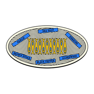 Wildfish Cannery Smoked Herring ingredient list on a white background