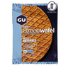 Gu Energy Stroopwafel energy waffle in Wild Berries on a transparent background.