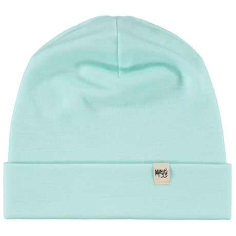 Minus33 Ridge Cuff Merino Wool Beanie is double layered and features a removable tag.