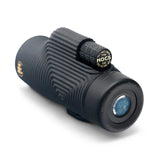 Nocs Provisions Zoom Tube 8x32 Monocular in Obsidian Black on a neutral background.