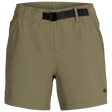 Outdoor Research Women's Ferrosi Short 5" Inseam in Ranger Green on a neutral background.