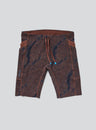 Janji Men's 8" Trail Half Tight in Shadowlands on a neutral background.