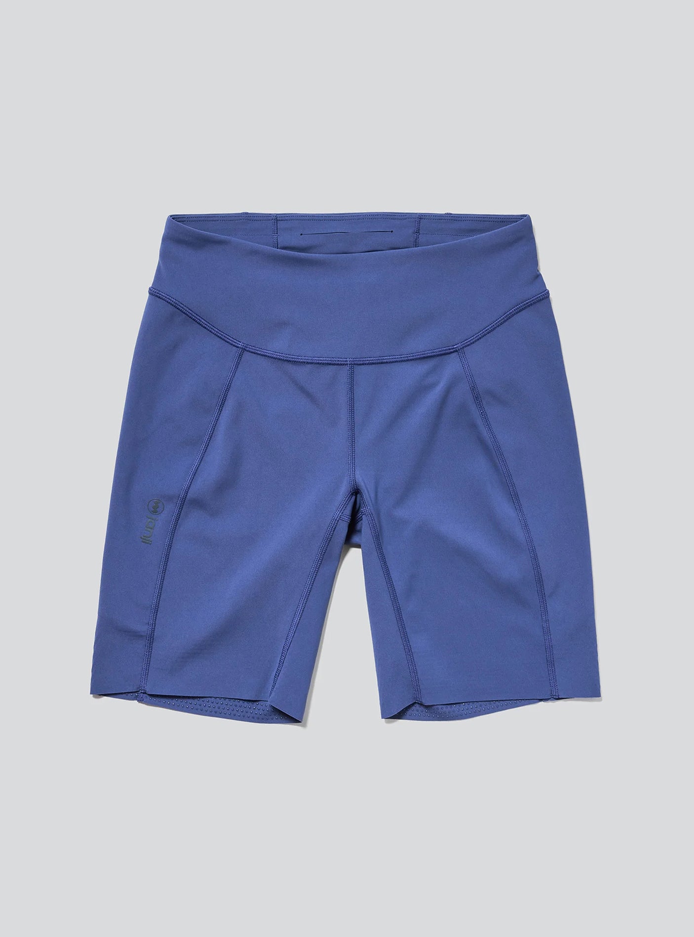 Janji's Women's 7" Pace Short in Thunderstorm on a neutral background.