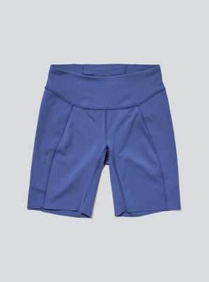 Janji's Women's 7" Pace Short in Thunderstorm on a neutral background.