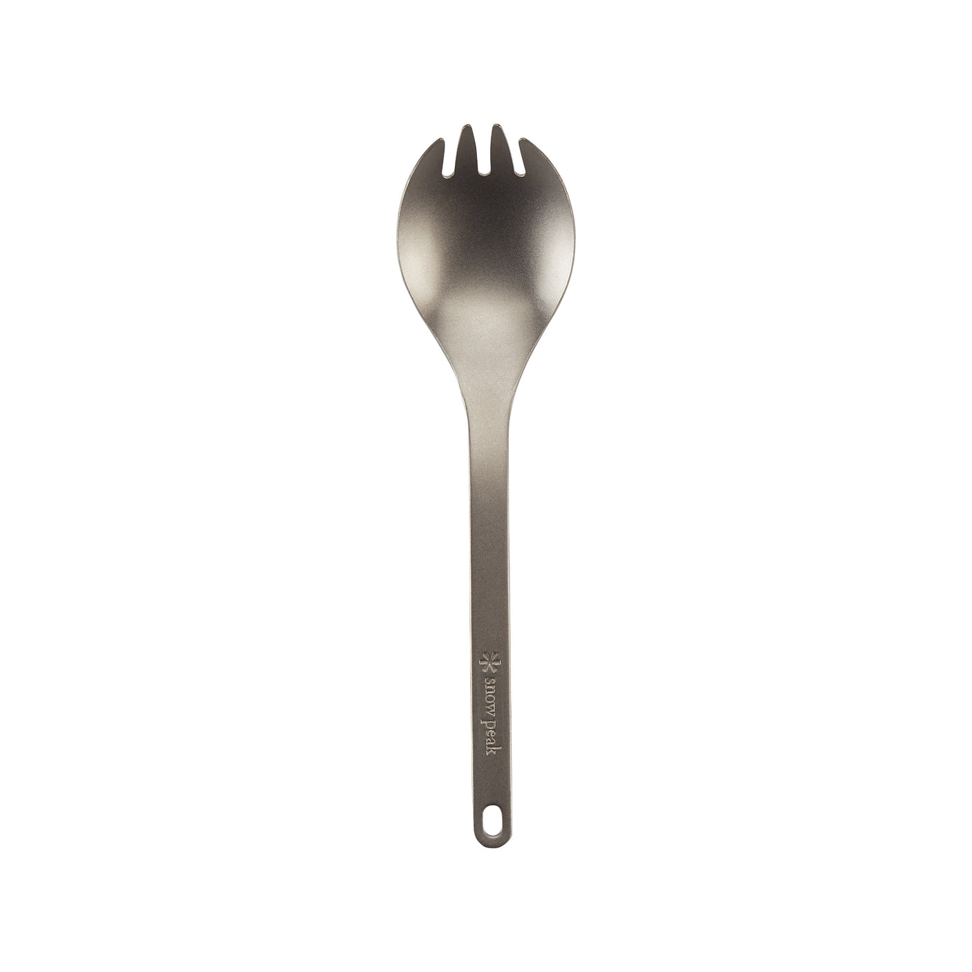 Snow Peak Titanium Spork for camping and backpacking.