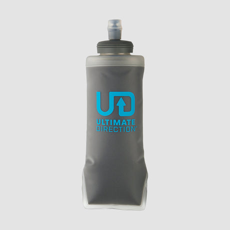 The Ultimate Direction Body Bottle 450 Insulated on a neutral background.